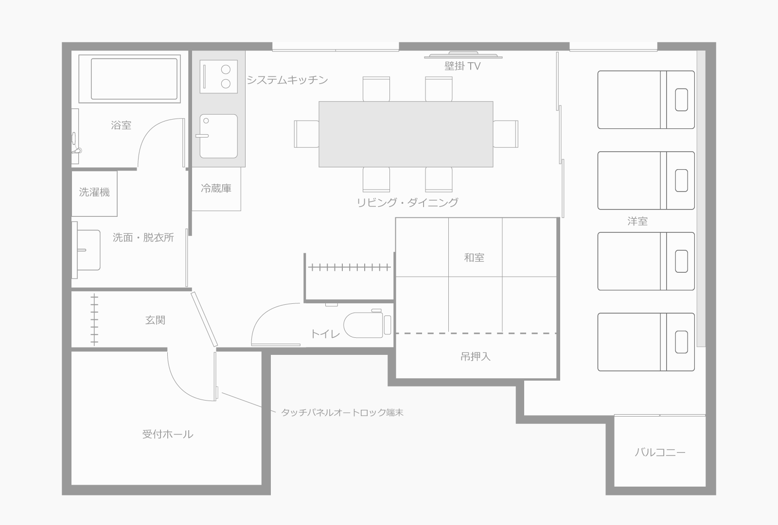 precious hotel 客室