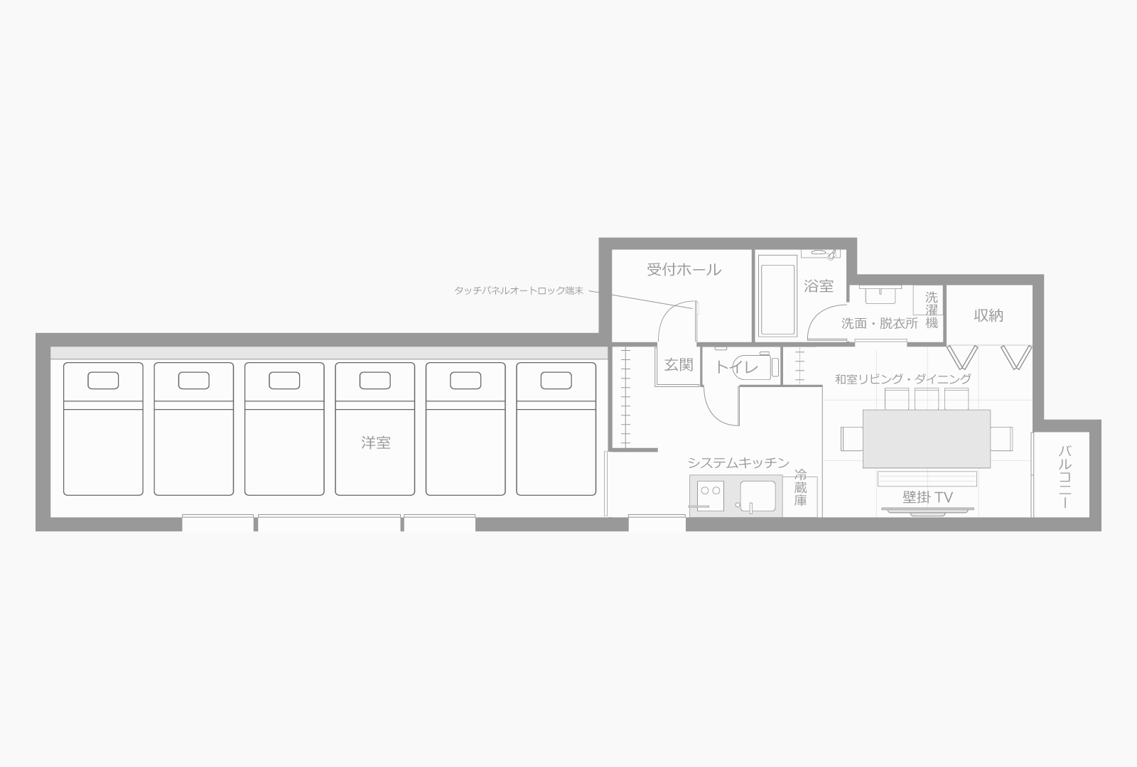 precious hotel 客室